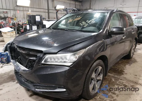2014 Acura Mdx from USA, damaged, VIN 5FRYD4H28EB041441